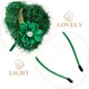 thumbnail image 2 of KAKOWELY Diadema con forma de sombrero para el Día de San Patricio, broche para el cabello, accesorio para fiestas, 2 of 5