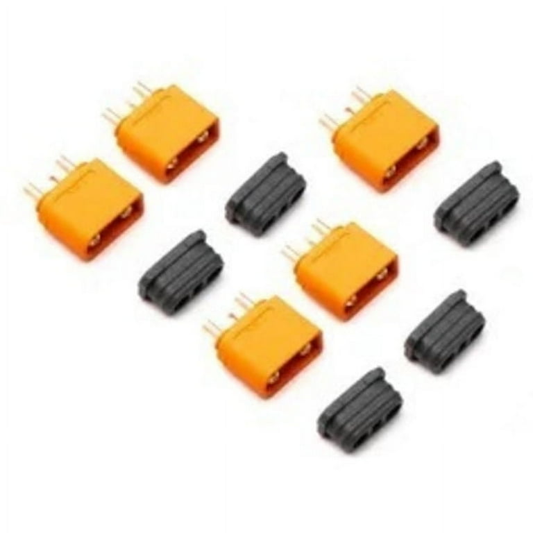 Spektrum IC2 Device Connectors - Set Of 5, SPMXCA325, For RC Batteries & Chargers