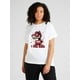 thumbnail image 1 of Valentine's Day Animal & Heart Print T-Shirt - Casual Crew Neck, Short Sleeve, Women's Fashion, ValeCamisetas para mujer, lindas camisetas con estampado gráfico, de manga corta, estilo casual, para ve, 1 of 8