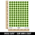 thumbnail image 2 of Radish Garden Vegetable 200+ Round Stickers - Light Green - Matte Finish - 0.50" Size, 2 of 3