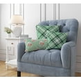 thumbnail image 5 of Vargottam Luxury, Printed Mint Green CushionCoversDecorative PillowCoversLumbarThrow Pillowcase -24x14Inches, 5 of 6