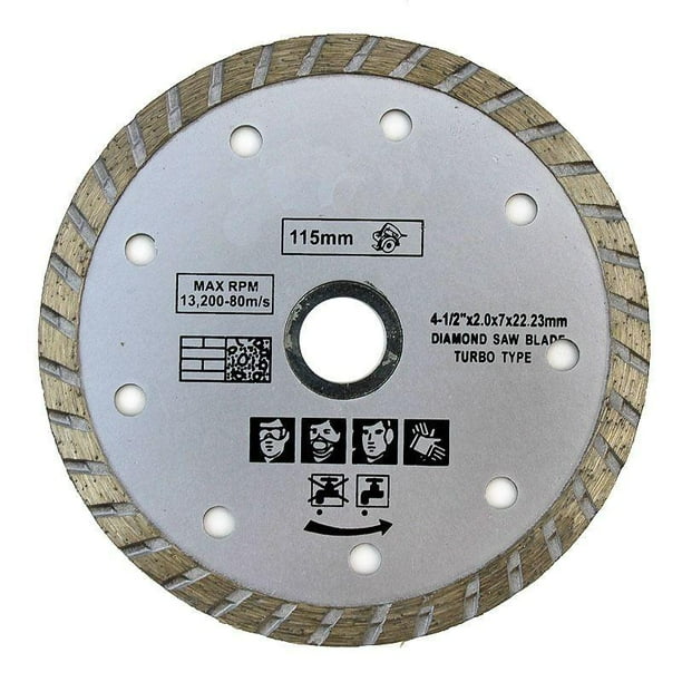 4 1/2" Diamond Blade for Grinder or Saw