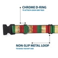 thumbnail image 5 of Buckle-Down Pet Collar, Dog Collar Plastic Buckle, Italy Flag Continuous Vintage, 13 to 17 Inches 1.5 Inch Wide, 5 of 8