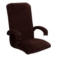 thumbnail image 1 of office chairs cover dark brown, 1 of 5