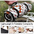thumbnail image 4 of Picnic Blankets Waterproof Foldable Extra Large,80"x 60" Outdoor Beach Blanket Waterproof Sandproof,3-Layer Lightweight Handy Mat Tote Picnic Camping Rugs for Outside Your Rv(Boho Checkered), 4 of 6