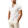 thumbnail image 3 of Akiihool Oversized Mens T Shirt Men's Crew Neck T Shirts Casual Stylish Tees for Men White,XL, 3 of 8