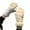Beige, variant on Girls Heart Print Color Block Ski Gloves, 5-Finger Fleece Lined Winter Gloves for Kids, Warm Waterproof Snowboard Mittens for Cold Weather Sports Light Violet