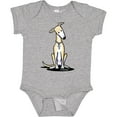 thumbnail image 3 of Inktastic Curious Greyhound Boys or Girls Baby Bodysuit, 3 of 5