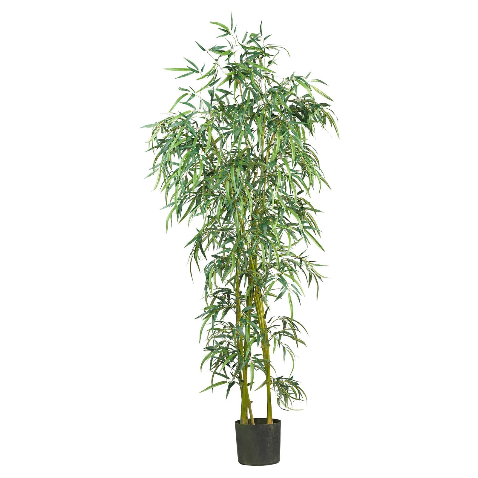 Nearly Natural 42 Silk Chinese Style Bamboo Tree in Green 