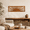 Dark Brown, variant on Horizontal Sun Wall Art 35"x12" Boho Wooden Room Decor Dark Brown