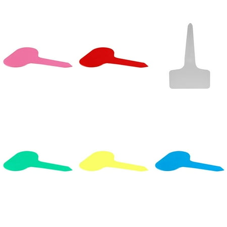 Make Garden Markers - 10 PCS T-Shape Thick Plastic Plant Pot Markers Sticks Nursery Garden Labels Gardening Accessories