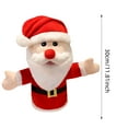 thumbnail image 3 of Santa Claus hand puppet - Soft Holiday Hand Puppet for Kids, Interactive Storytelling Toy, Christmas Party Favor for Classroom & Family Fun (Size/Style as Pictured), 3 of 5