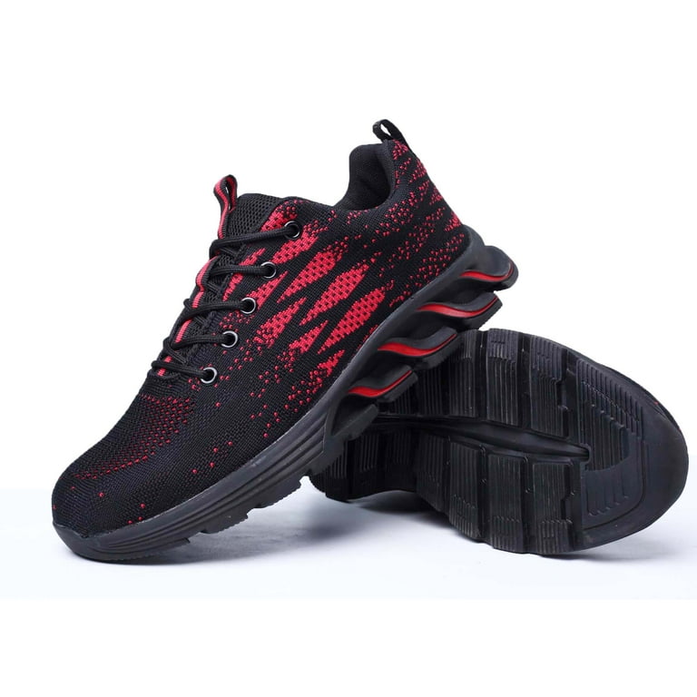 Walmart steel top toe sneakers
