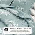 thumbnail image 2 of Coastal Quilt Set - Lightweight, Soft, All-Season - 3-Piece Reversible Bedding Set (Full / Queen, Ether Blue), 2 of 6