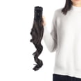 thumbnail image 6 of 18" 21" Straight Curly Synthetic Clip in Claw Ponytail Hair Extension Synthetic Hairpiece 150g with a jaw/Claw Clip, 6 of 7