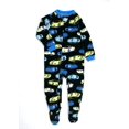 thumbnail image 2 of Child Of Mine Carter's Toddler Boy's Cars Navy Fleece Footed Pajama Sleeper (Size 4T), 2 of 2