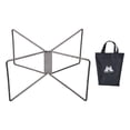 thumbnail image 2 of Soporte para refrigerador plegable, soporte plegable para caja de hielo, soporte para refrigerador, portaequipajes para barbacoa, camping, senderismo Plata, 2 of 8