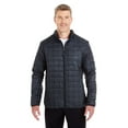 thumbnail image 1 of North End NE701 Men's Portal Interactive Printed Packable Puffer - Plaid 703 - 2XL, 1 of 2