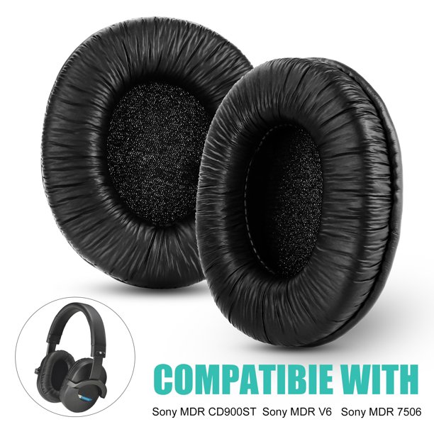 TSV Replacement Earpads for Sony MDR7506, MDRV6, MDRCD 900ST