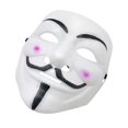 thumbnail image 2 of Máscara de hacker para niños Máscara anónima Máscara de hacker para disfraz de Halloween Máscaras de fiesta de cosplay Disfraz de fiesta, 2 of 5
