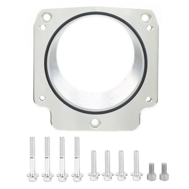 Adaptador del cuerpo del acelerador, placa adaptadora del cuerpo del acelerador Placa adaptadora del cuerpo del acelerador Adaptador del cuerpo del acelerador con pernos Uso conveniente