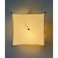 thumbnail image 5 of Pop Steady Flush Mount Conversion Kit 16"w Faux Marbled Alabaster Shade, 5 of 9