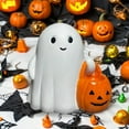 thumbnail image 2 of PEIXUN Halloween Figurine Cute Pumpkin & Cute Statue For Home For Decor Halloween（Can Light）, 2 of 6