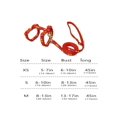 thumbnail image 2 of 1pc Cat Leash With Harness Vest, Printed With Geometric Pattern, Adjustable And Escape-proof, 2 of 3