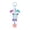 e__a, variant on Plumora Plush Animal Teether Wind Chime Toy - Hanging for Car Seat, Stroller, and Crib, Soft Stuffed Figurine with Rattle, Soothes Gums, Great Baby Car Toy, Non-Toxic.