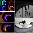 thumbnail image 2 of 20 luces LED para válvula de rueda, para motocicleta, coche y bicicleta., 2 of 5
