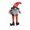 C, variant on Suncoda Decoration Ornaments, Halloween Brom Witch High Hat Figure Ghst Festival Stipes Long Legs No Face Doll Layout Props