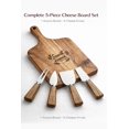 thumbnail image 4 of Charcuterie Board Set 5-Piece Wood Cheese Serving Set, 4 of 9