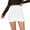 White, variant on Prolriy Women's Skirts, Half Slips Skirt for Women Under Dress Short Skirt with Floral Lace Trim Skirts for Women White S