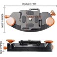 thumbnail image 2 of Camera Belt Buckle Quick Release Camera Belt DSLR Camera Mount (Orange), 2 of 5
