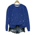 thumbnail image 2 of Mgmyaa Women's Long Sleeve Shirts Casual Summer Tops Trendy Blouses Cute Printed T-Shirts Outfits Thin Hoodie Clothes 2025 Fashion, 2 of 8