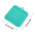 thumbnail image 5 of Fiudx Esterilla de Masaje para Pies, Almohadilla Exfoliante, Alivia El Dolor de Pies, Cojín Antiestrés, Ideal para Pediluvio, Diseño Humanizado, Base con Ventosa, Tamaño 27 X 23,5 Cm, 5 of 5