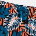 thumbnail image 4 of PatPat Family Matching Plant Print Scallop Edge Spliced One-piece Swimsuit and Swim Trunks, 4 of 12