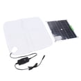 thumbnail image 1 of Heated Blanket, 12V 50W Breathable High Conversion Rate Pet Heating Pad Rapid Uniform Heating Solar Panel Heating Blanket  for Car Outdoor Use, 1 of 7