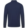 thumbnail image 3 of Men's Levelwear Navy Winnipeg Jets Heron Insignia Core Quarter-Zip Jacket, 3 of 3