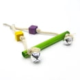 thumbnail image 2 of PEACNNG Parrot Toy, Bird Toy, Color Wooden Block, Decoration Swing Cotton Rope Swing, Parakeet Hanging Cage, Hammock Swing., 2 of 4