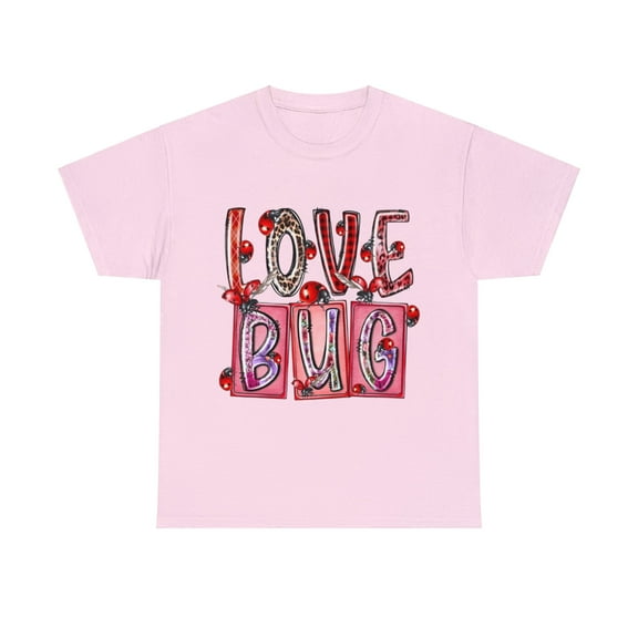 Unisex Love Bug Tshirt, Lady Bug Tshirt, Valentines Day Tshirt