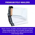 thumbnail image 7 of Tiny Poly Mailers Shipping Bags for Small Items 12 Pcs Envelopes Stroage bag for Small Gift Card Thanksgiving Christmas Self-Sealing Non-Padded for 5 x 6 Inches, 7 of 7
