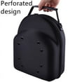 thumbnail image 5 of Portable Outdoor Travel Hat Carrier Case Caps Storage Hard Shell Hat Protective Box Hat Travel Case Baseball Cap Carrying Bag (Blue), 5 of 7