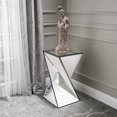 thumbnail image 1 of Table d'Appoint Géométrique Miroir Amiel, 1 of 3