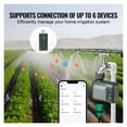 thumbnail image 3 of WiFi Sprinkler Timer Single Outlet Smart Hose Faucet Water Timer APP Control / Voice Control ,Easy to Set Up, 3 of 5