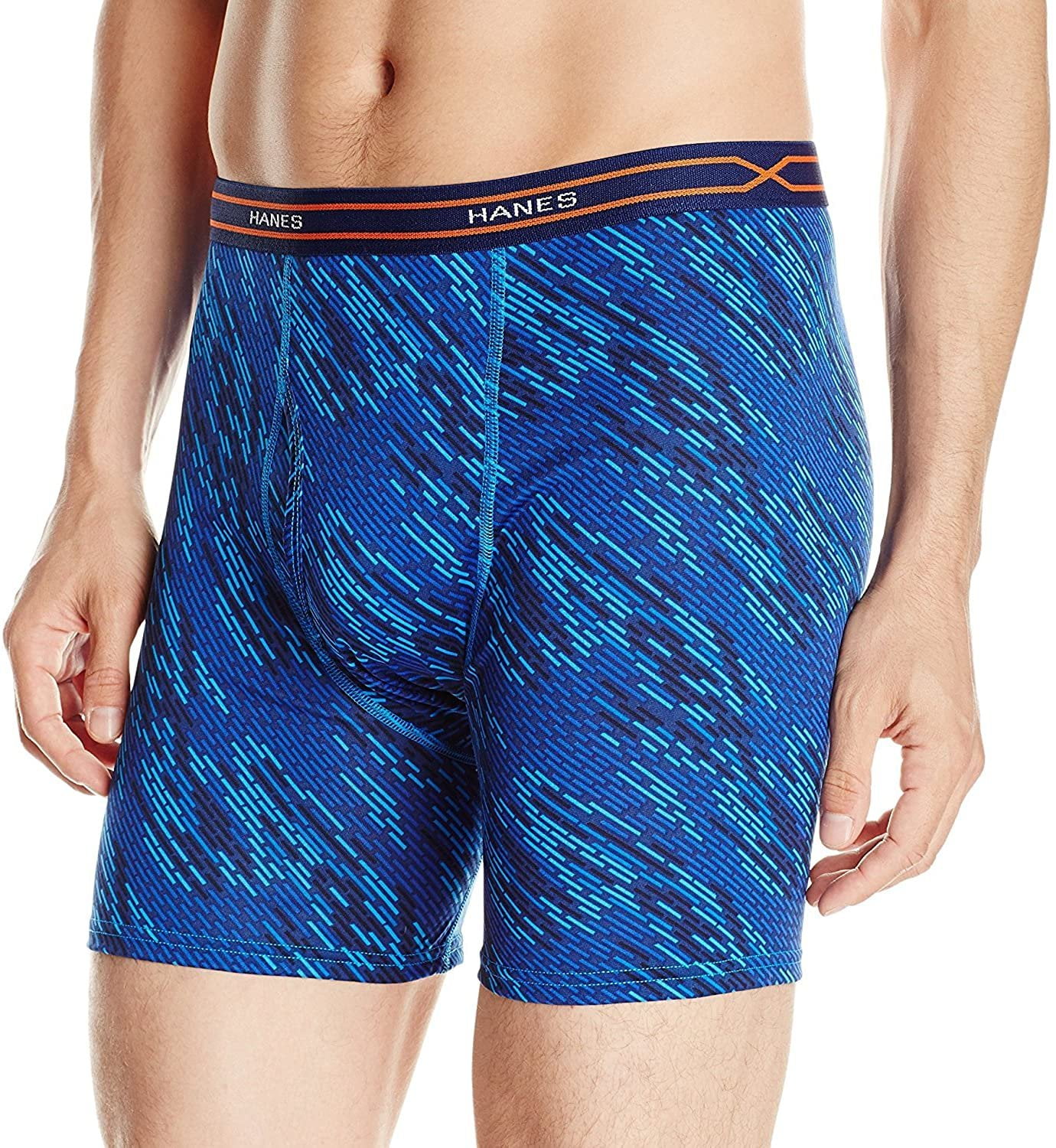 Hanes Men's FreshIQ XTemp Boxer with ComfortFlex Waistband Brief