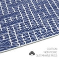 thumbnail image 4 of 2 x 3 Foot Heavy Duty Low Pile Area Rug - Ultra-Thin Non Slip Area Rug - Washable Cotton Indoor Rug for Front Door Foyer Rug for Entryway, 4 of 7