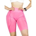 thumbnail image 1 of Short para Mujer con Bolsas Deportivo o Casual Unitalla Stretch Push Up Biker, Running, Gym y Entrenamiento Shores, 1 of 5