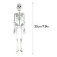 thumbnail image 3 of Luminous Skeleton Body Toy For Party Decor Glow In Dark Figurine Movable Joints Funny Design 7.9 Inches Net Weight 0.04 Lbs, 3 of 9
