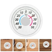 WASHWEPE Outside Thermometer Transparent Plastic 1 Set